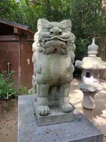 天山神社の狛犬