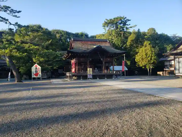 長浜八幡宮の景色