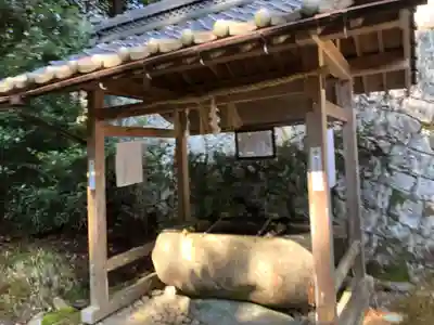 大屋神社の手水舎