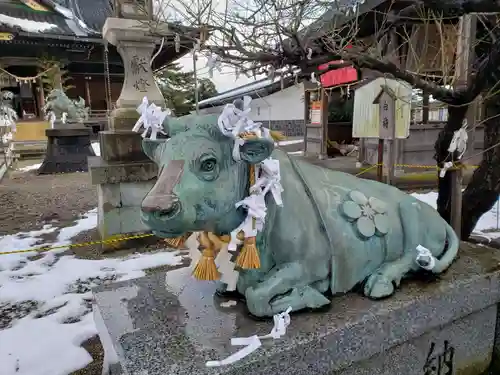 高岡関野神社の狛犬