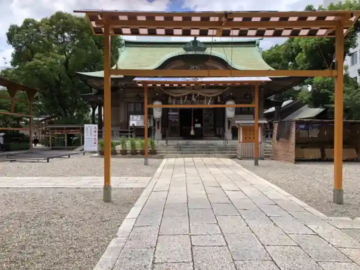 坐摩神社の本殿・本堂