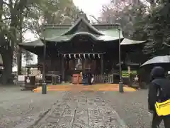 谷保天満宮の本殿