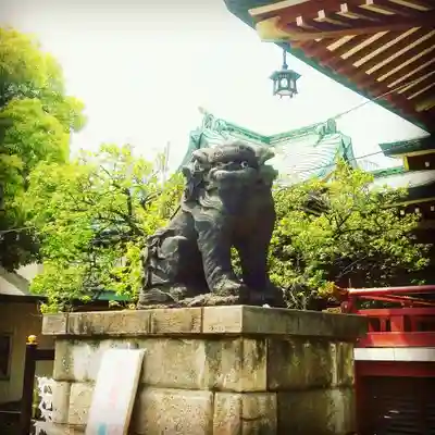 諏訪神社の狛犬