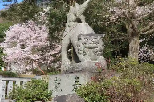 切幡神社の狛犬