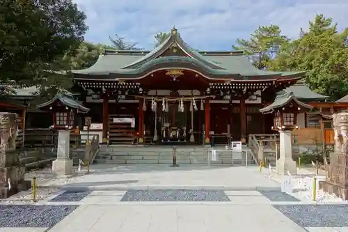 辛國神社の本殿