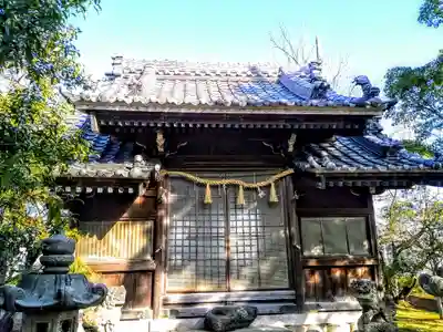 八剱社の本殿・本堂