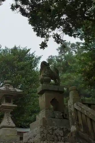 高屋神社の狛犬