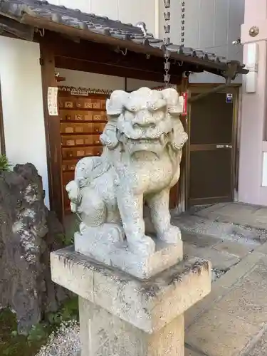 天寧寺の狛犬