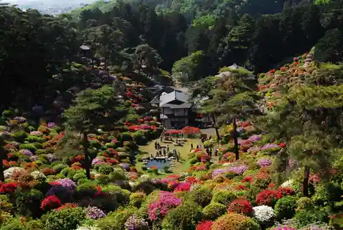 塩船観音寺の景色