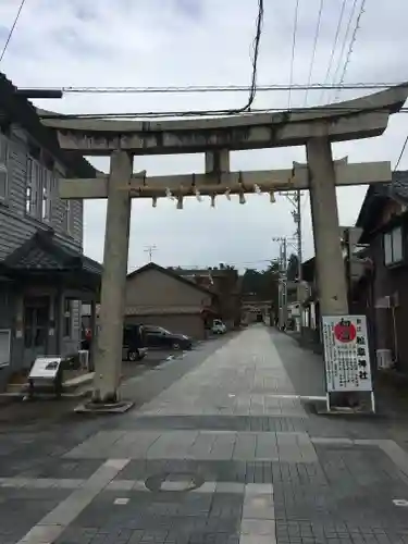  松阜神社の鳥居