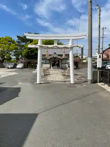 若宮神社の鳥居