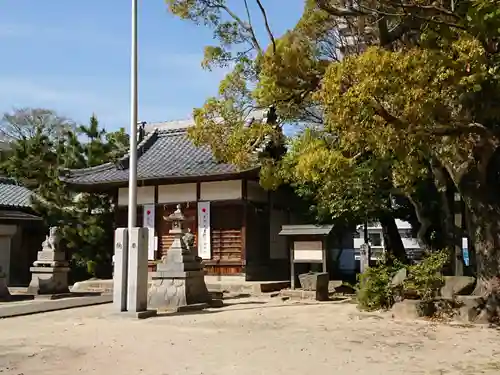 比蘇天神社の本殿・本堂