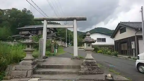 眞名井神社（籠神社奥宮）の鳥居