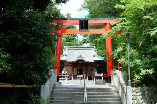 白笹稲荷神社の鳥居