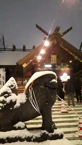 札幌諏訪神社の狛犬