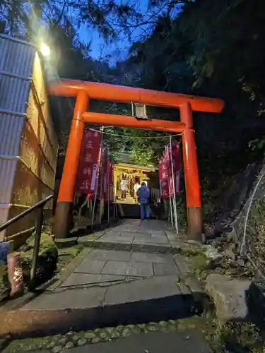 玉簾神社の鳥居