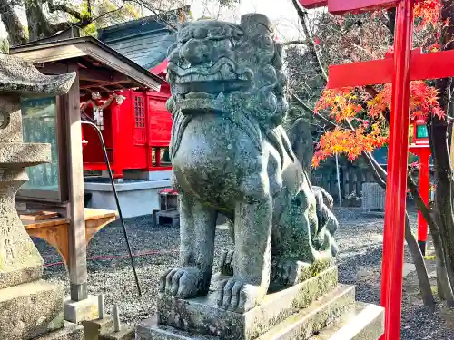 琴崎八幡宮の狛犬