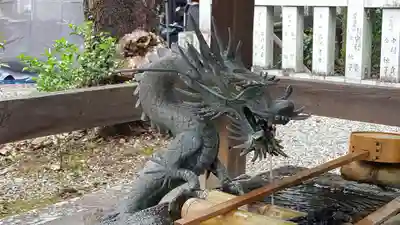 手力雄神社の手水舎
