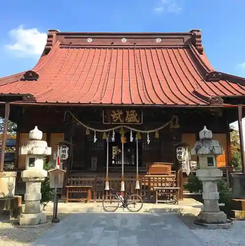 神明宮の本殿・本堂