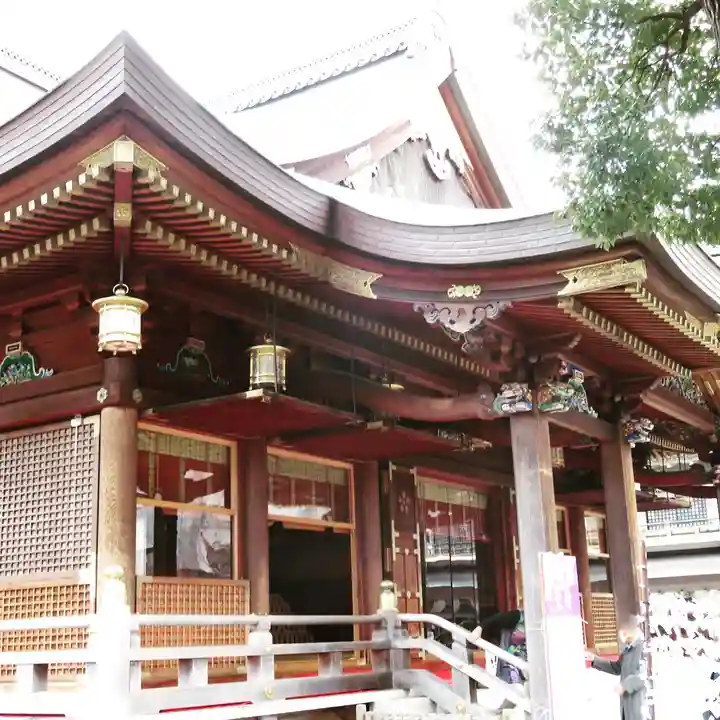 湯島天満宮の本殿・本堂