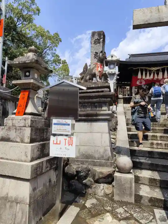 伏見稲荷大社一ノ峰(上之社神蹟•末廣大神)(京都府)