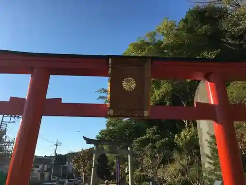 足利織姫神社の鳥居