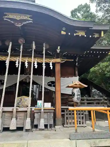 鎮守氷川神社の本殿