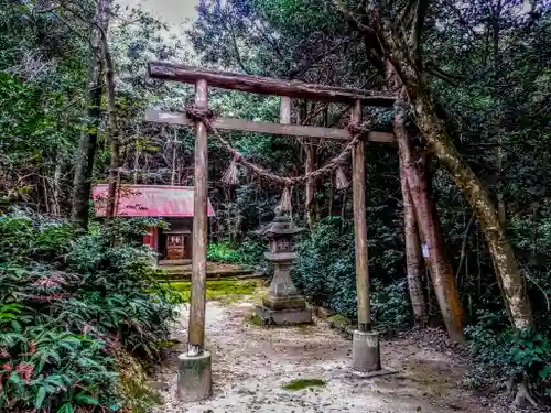 津島社の鳥居