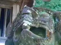 白山神社の狛犬