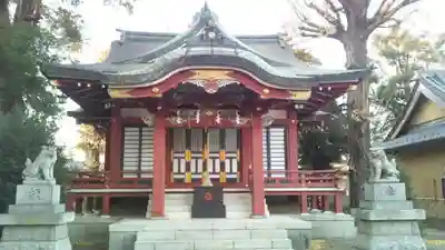 柴又八幡神社の本殿・本堂