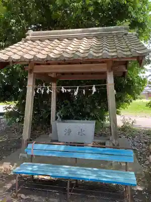 大針神社の手水舎