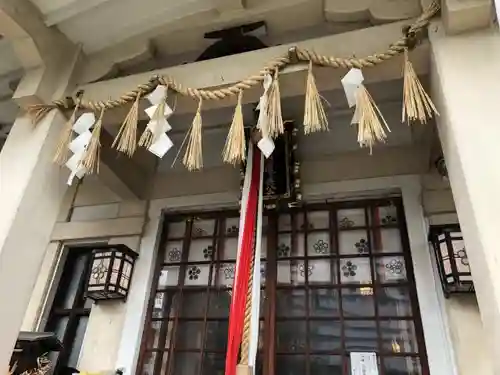 綱敷天神社御旅社の本殿