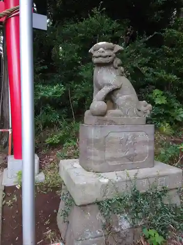 五霊神社の狛犬