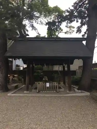 安久美神戸神明社の手水舎