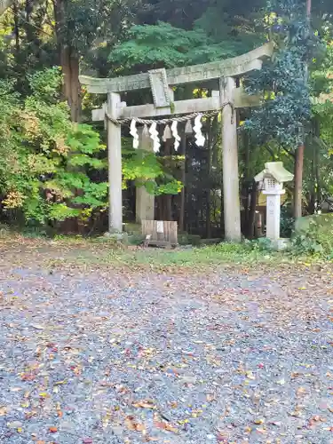 五所駒瀧神社の鳥居