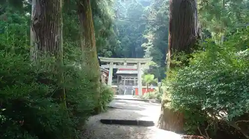 高天彦神社の鳥居