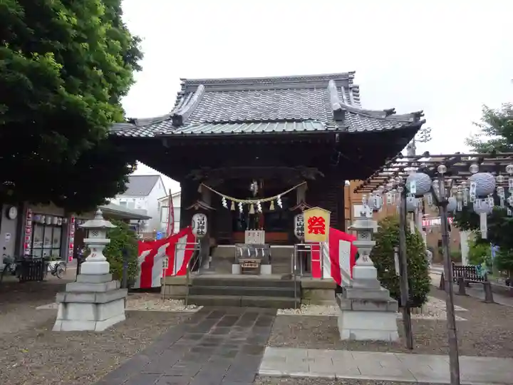 嶺白山神社の本殿・本堂