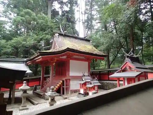 都祁水分神社の本殿