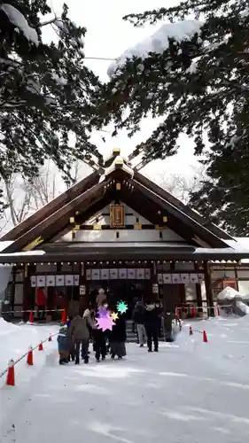 新琴似神社の本殿・本堂