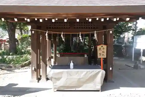 磐井神社の手水舎
