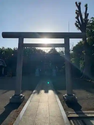 神明神社の鳥居