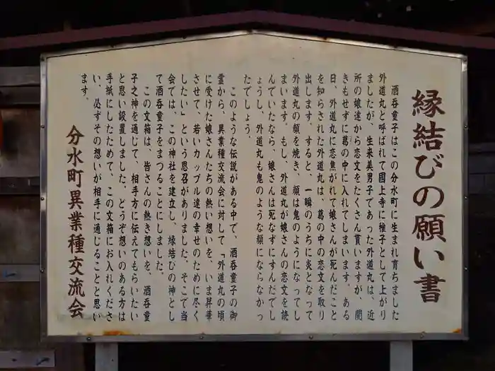 酒吞童子神社の建物その他