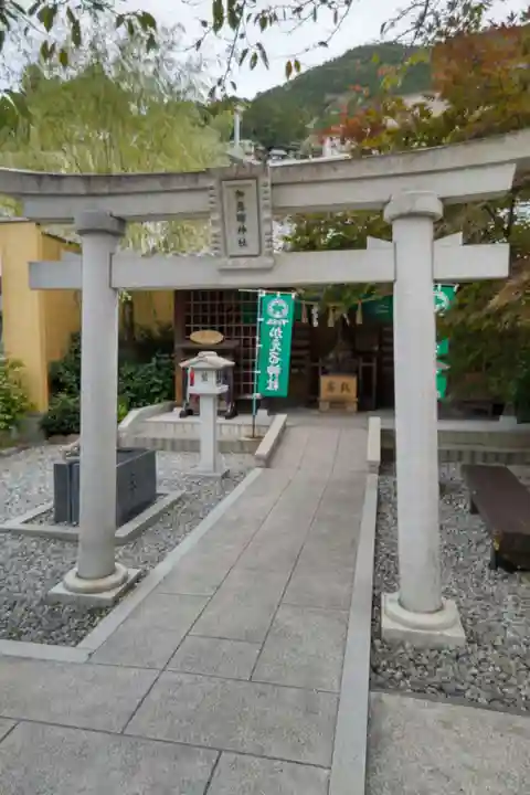 加恵瑠神社の鳥居