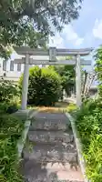 庚申様(富士塚と庚申塔)の鳥居