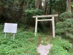 佐室浅野神社の鳥居