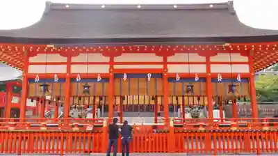 伏見稲荷大社の本殿・本堂