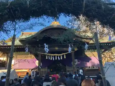 葛飾八幡宮の本殿・本堂