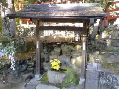八大神社の手水舎