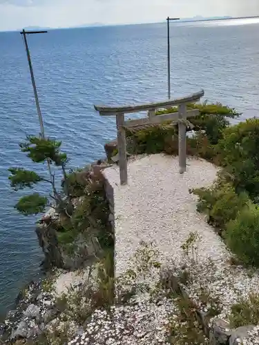 竹生島神社（都久夫須麻神社）の鳥居