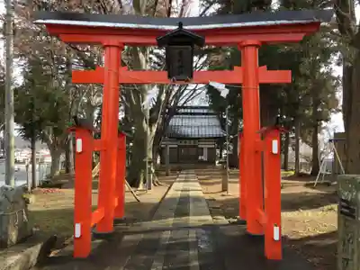 粟野神社の鳥居